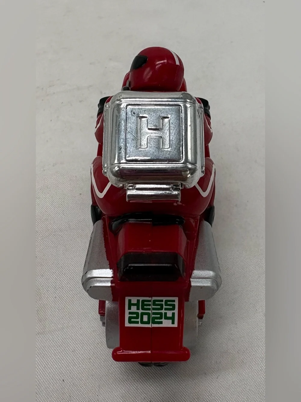 2024 Hess 60th Anniversary Red Motorcycle ONLY! Works!!!